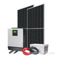 Markmonterad 10 kW off-grid solenergisystem